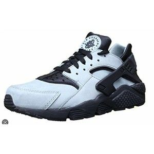 Nike Men's Air Huarache Run Grey/Black Sz 9 704830-301 Running Shoes sneakers